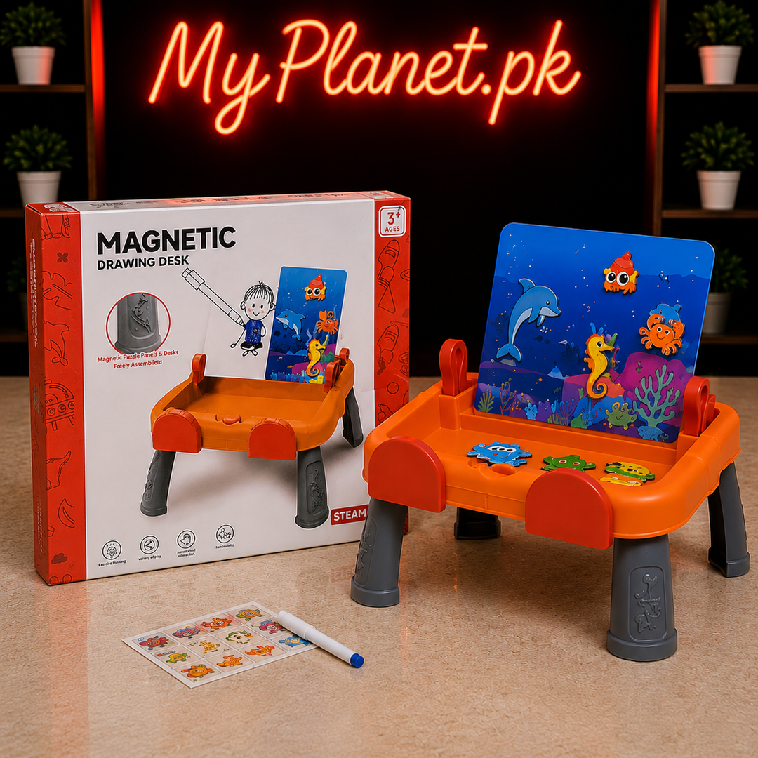 Double Sided Educational Magnetic Drawing Table