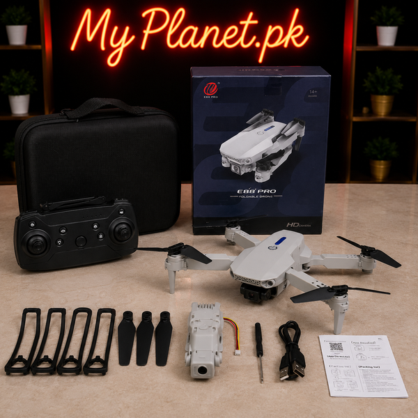 E88 Pro Foldable HD Camera Drone with WiFi FPV Camera