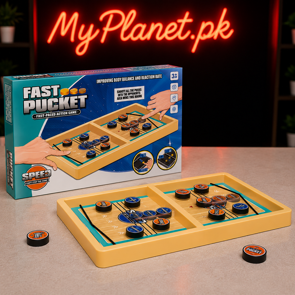 Fast Pucket Speed Tabletop Game for Kids & Family