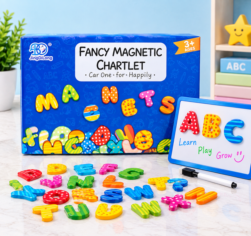 𝗙𝗮𝗻𝗰𝘆 𝗠𝗮𝗴𝗻𝗲𝘁𝗶𝗰 𝗖𝗵𝗮𝗿𝘁𝗹𝗲𝘁 – 𝗠𝗮𝗴𝗻𝗲𝘁𝗶𝗰 𝗔𝗹𝗽𝗵𝗮𝗯𝗲𝘁 & 𝗔𝗕𝗖 𝗟𝗲𝗮𝗿𝗻𝗶𝗻𝗴 𝗧𝗼𝘆
