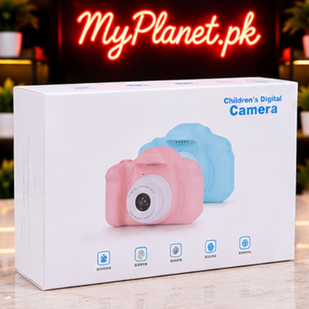 Children Digital HD Photo &amp; Video Camera with 2" IPS Screen