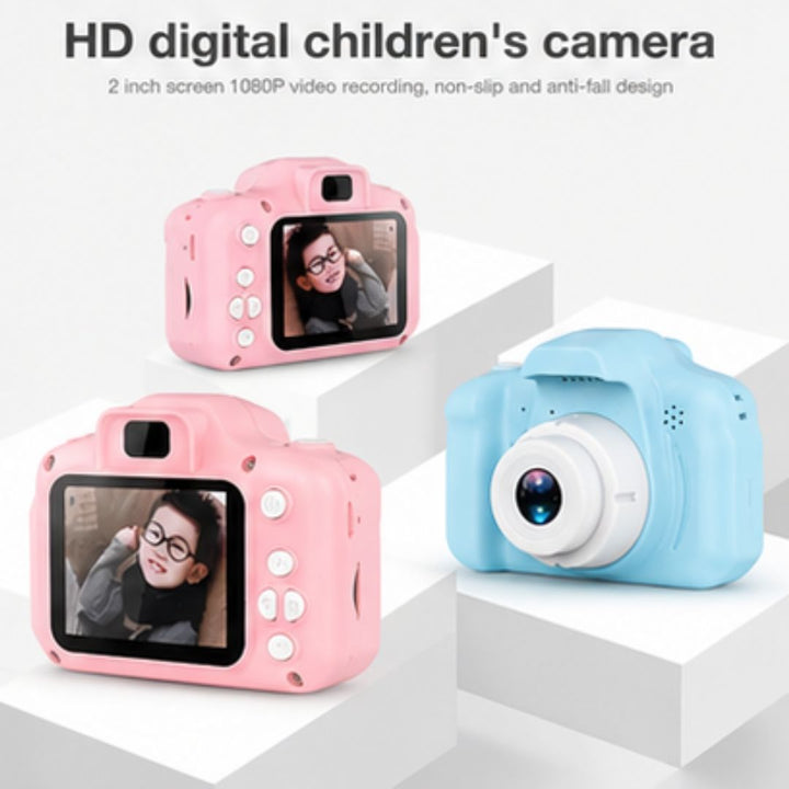 Children Digital HD Photo &amp; Video Camera with 2" IPS Screen