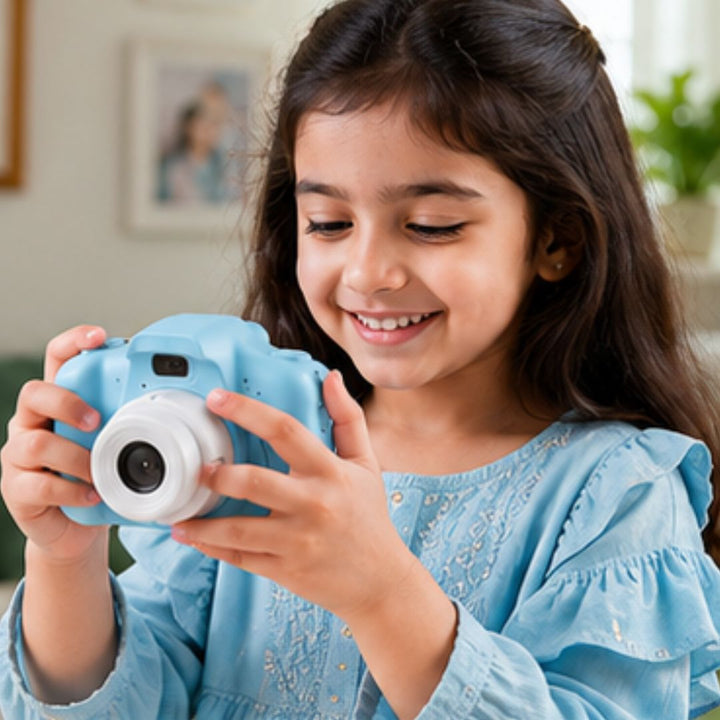 Children Digital HD Photo &amp; Video Camera with 2" IPS Screen
