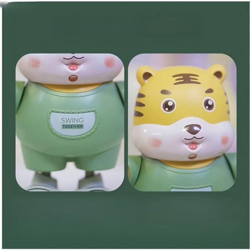 𝗗𝗮𝗻𝗰𝗶𝗻𝗴 𝗧𝗶𝗴𝗲𝗿 𝗧𝗼𝘆 𝘄𝗶𝘁𝗵 𝗠𝘂𝘀𝗶𝗰 & 𝗟𝗶𝗴𝗵𝘁𝘀