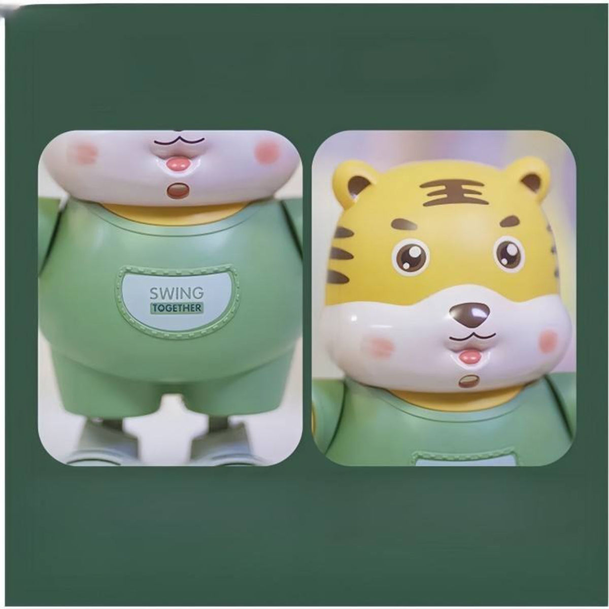 𝗗𝗮𝗻𝗰𝗶𝗻𝗴 𝗧𝗶𝗴𝗲𝗿 𝗧𝗼𝘆 𝘄𝗶𝘁𝗵 𝗠𝘂𝘀𝗶𝗰 & 𝗟𝗶𝗴𝗵𝘁𝘀
