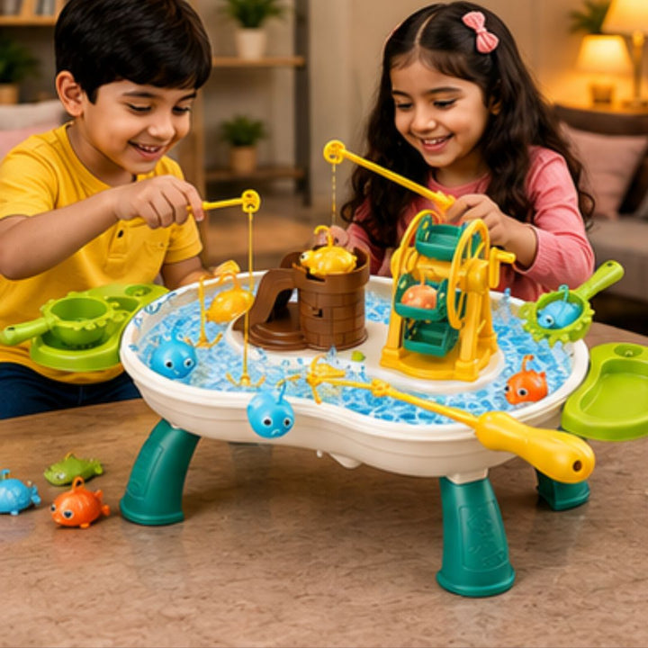 Electric Water Circulation Table Fishing Game
