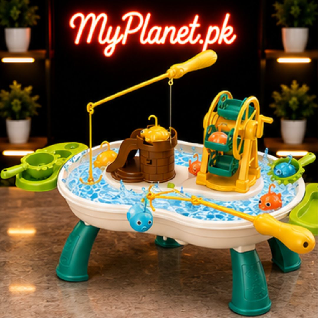 Electric Water Circulation Table Fishing Game
