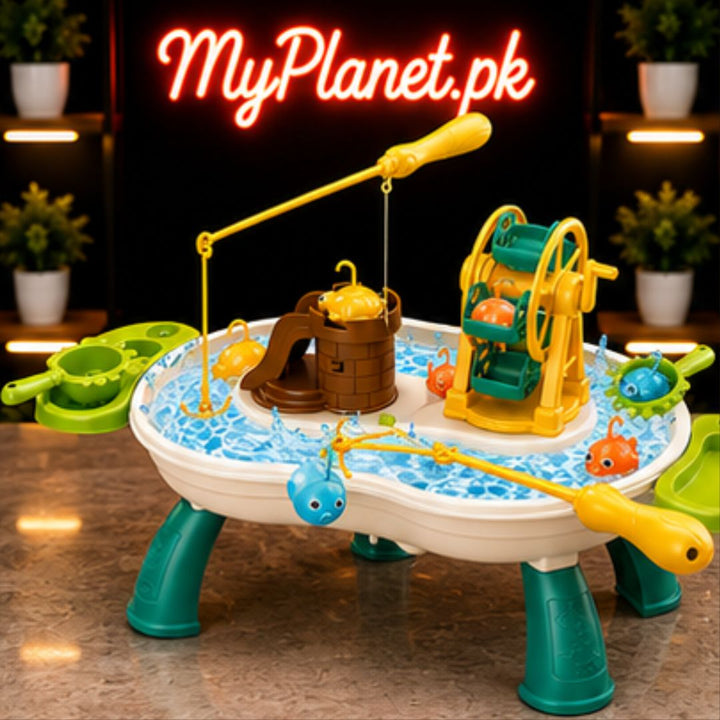 Electric Water Circulation Table Fishing Game