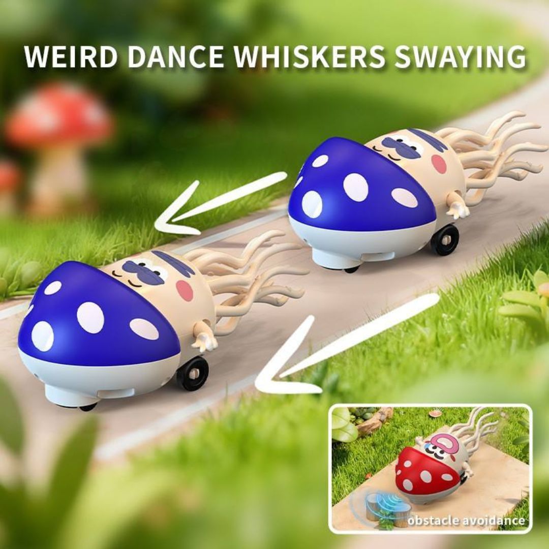 Electric Wiggling Dancing Mushroom with Lights &amp; Music