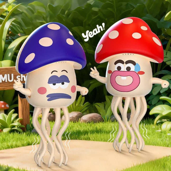 Electric Wiggling Dancing Mushroom with Lights &amp; Music