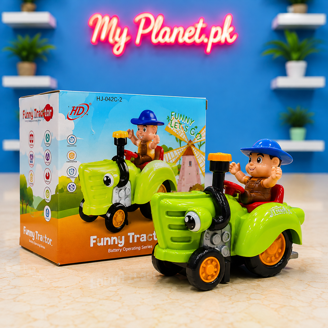 Funny Tractor Battery Operated Toy for Kids