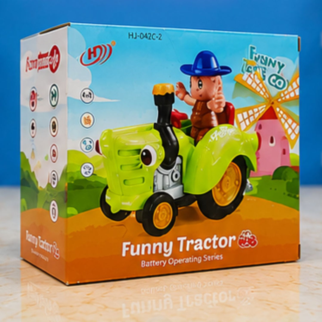 Funny Tractor Battery Operated Toy for Kids