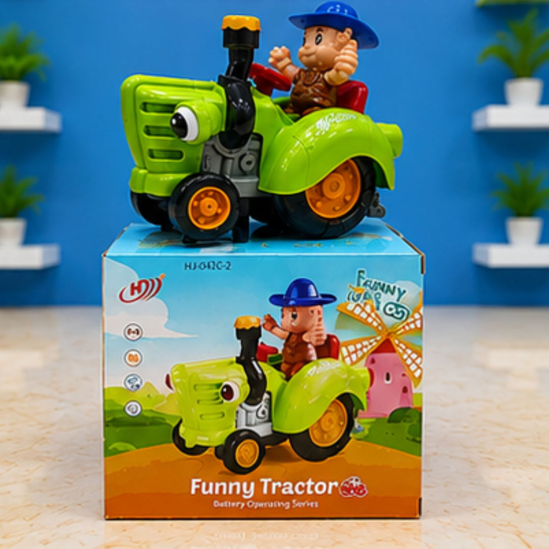 Funny Tractor Battery Operated Toy for Kids