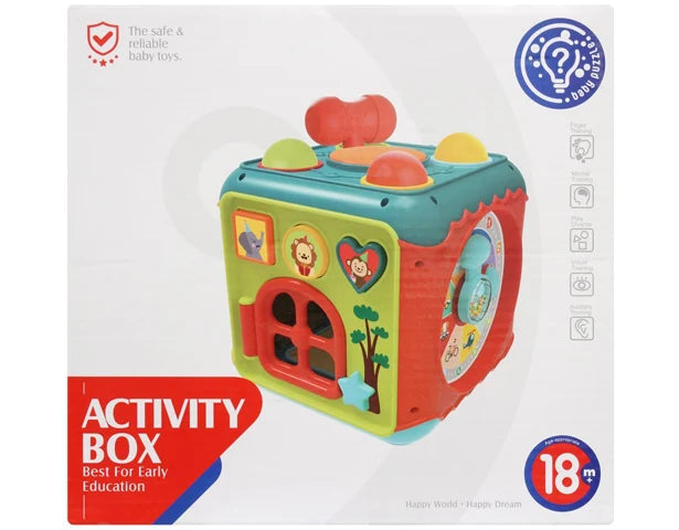 𝗠𝘂𝗹𝘁𝗶𝗳𝘂𝗻𝗰𝘁𝗶𝗼𝗻𝗮𝗹 𝗔𝗰𝘁𝗶𝘃𝗶𝘁𝘆 𝗕𝗼𝘅 – 𝟭𝟴-𝗶𝗻-𝟭 𝗕𝗮𝗯𝘆 𝗘𝗱𝘂𝗰𝗮𝘁𝗶𝗼𝗻𝗮𝗹 𝗟𝗲𝗮𝗿𝗻𝗶𝗻𝗴 𝗧𝗼𝘆