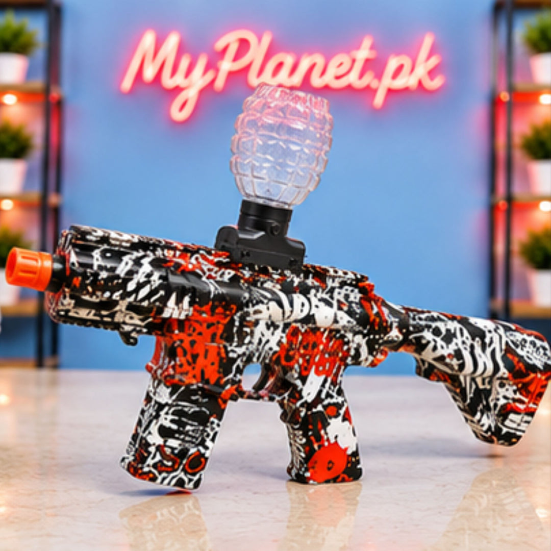 HK416 Automatic Gel Blaster with Safety Goggles