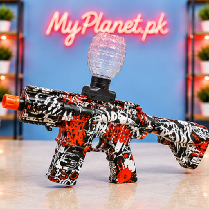 HK416 Automatic Gel Blaster with Safety Goggles