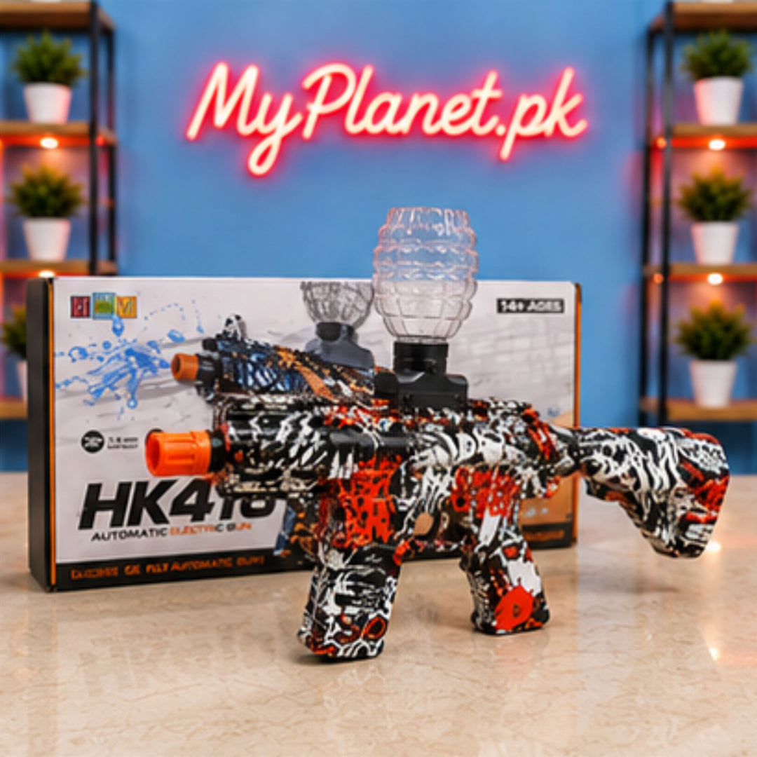 HK416 Automatic Gel Blaster with Safety Goggles