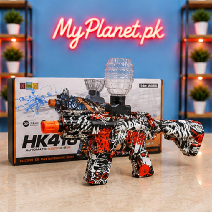 HK416 Automatic Gel Blaster with Safety Goggles