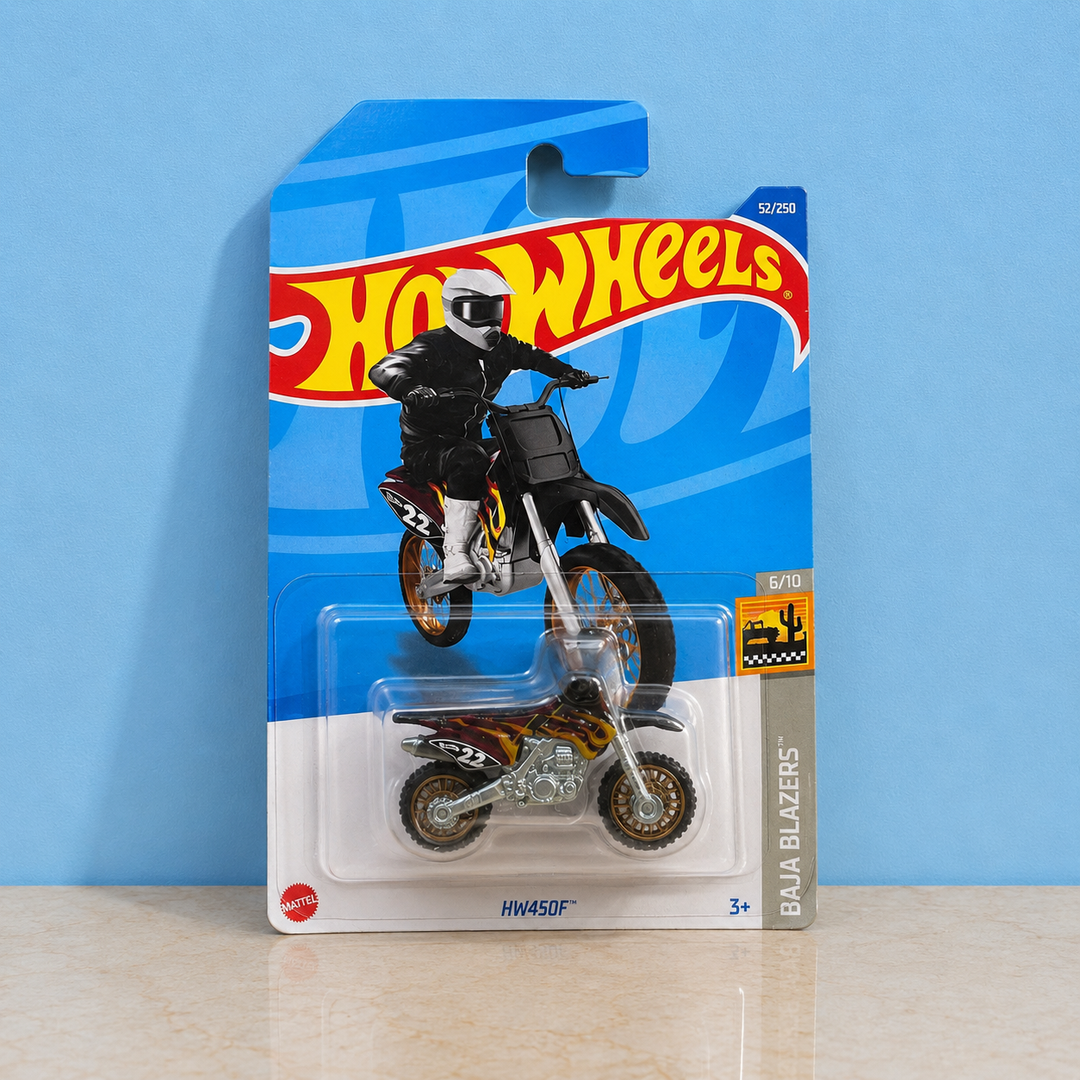 Hot Wheels HW450F Baja Blazers dirt bike collectible toy
