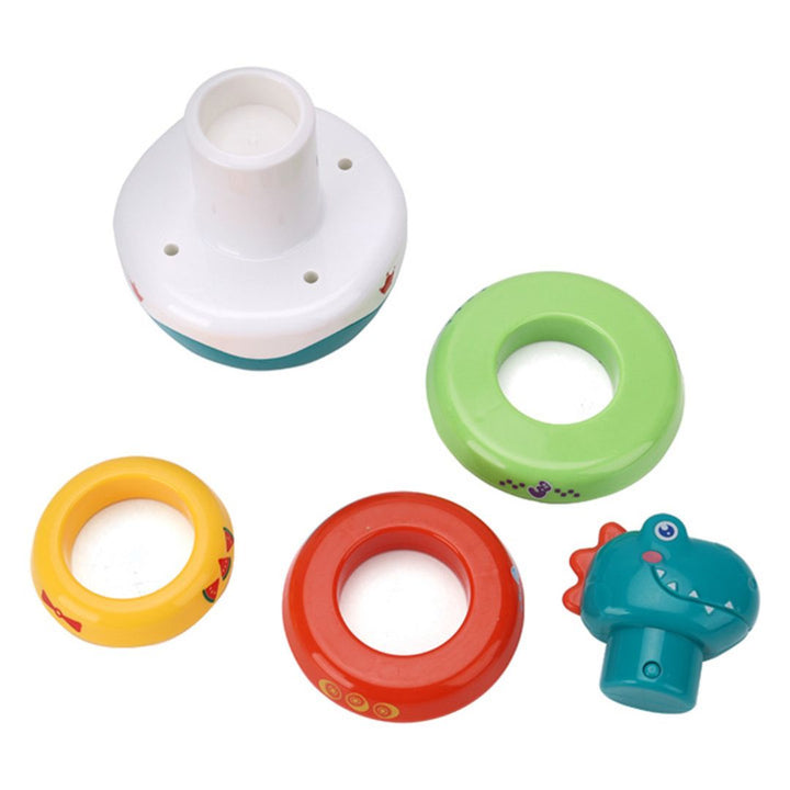 Huanger Dino Shaped Stacking Roly Poly for Babies