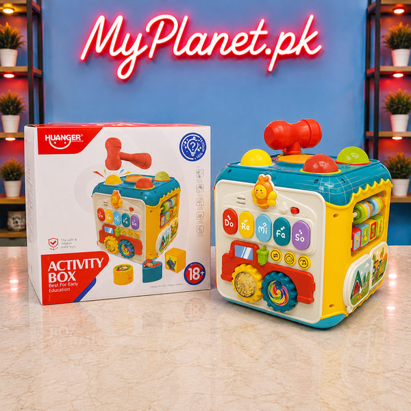 Huanger Multi-Functional Activity Cube for Baby