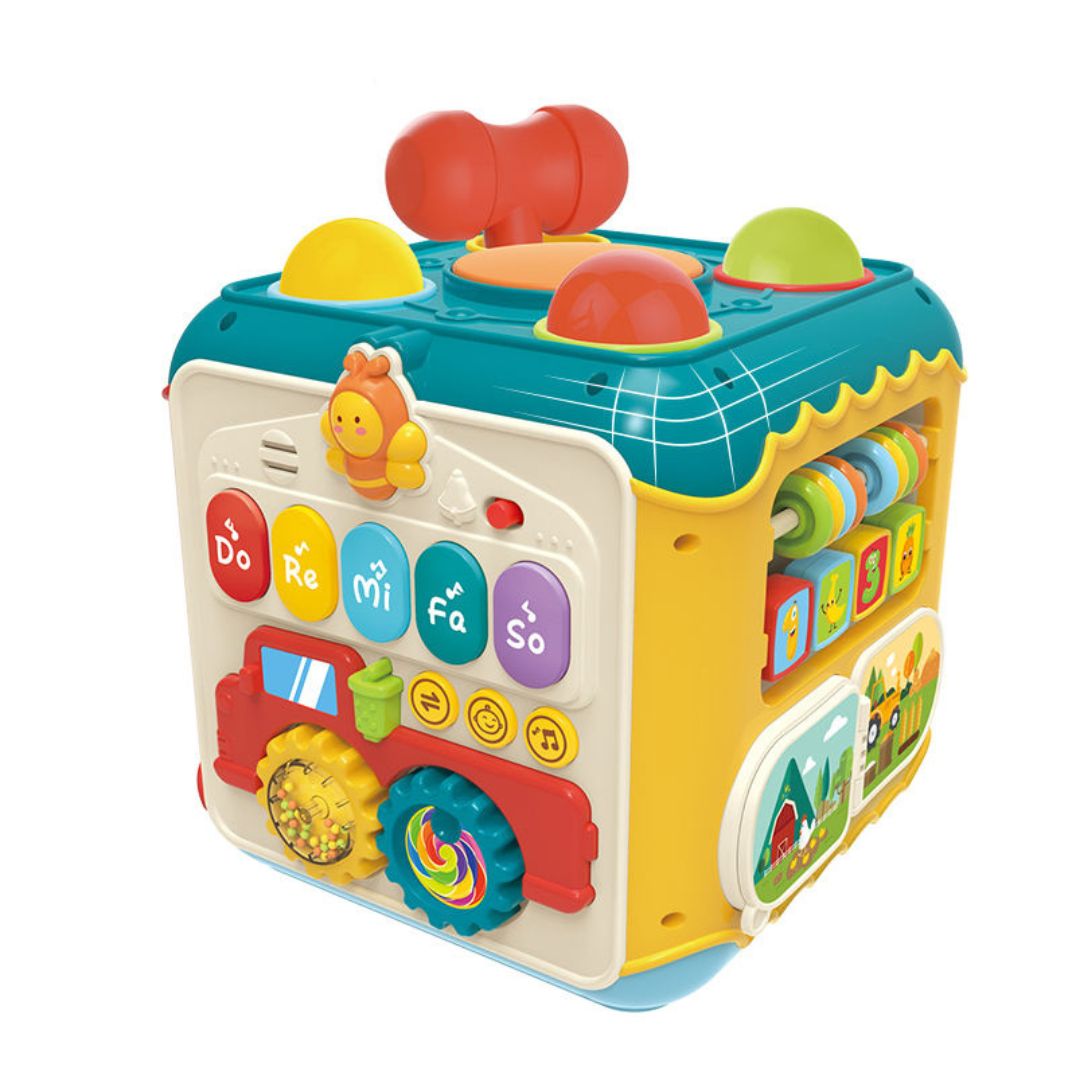 Huanger Multi-Functional Activity Cube for Baby