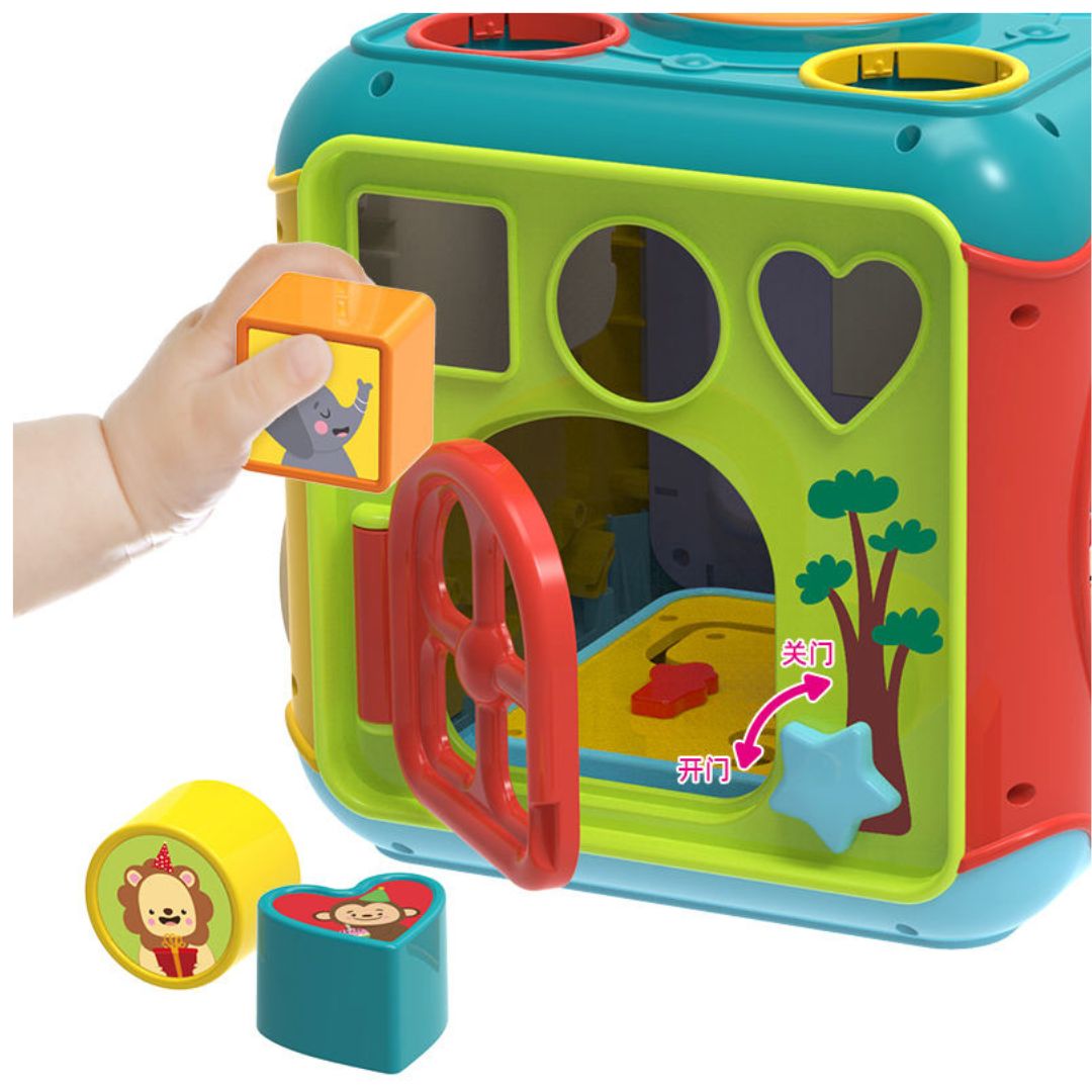 Huanger Multi-Functional Activity Cube for Baby