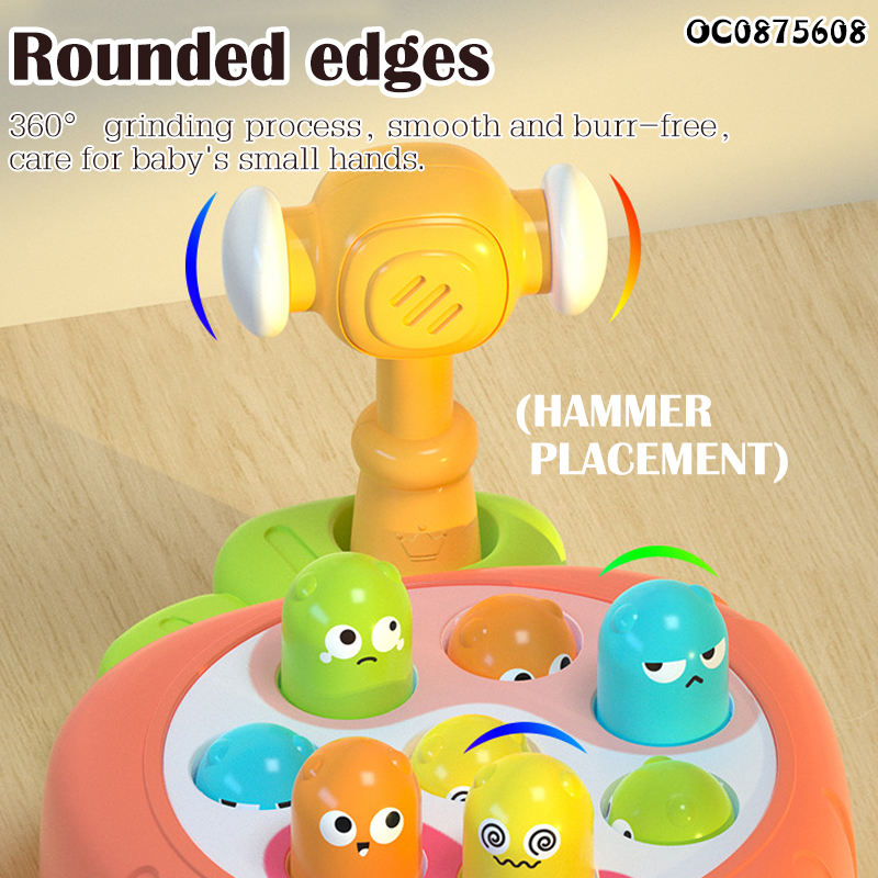 Huanger Whac-A-Mole Musical Educational Hammer Game