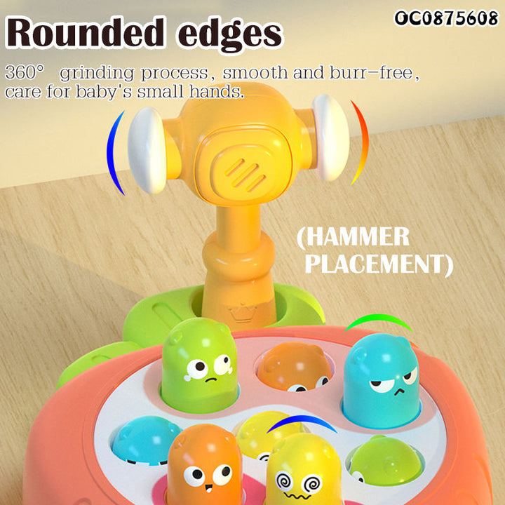 Huanger Whac-A-Mole Musical Educational Hammer Game