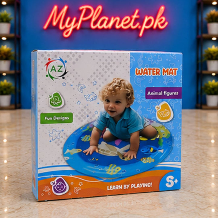 Inflatable Tummy Time Baby Water Play Mat