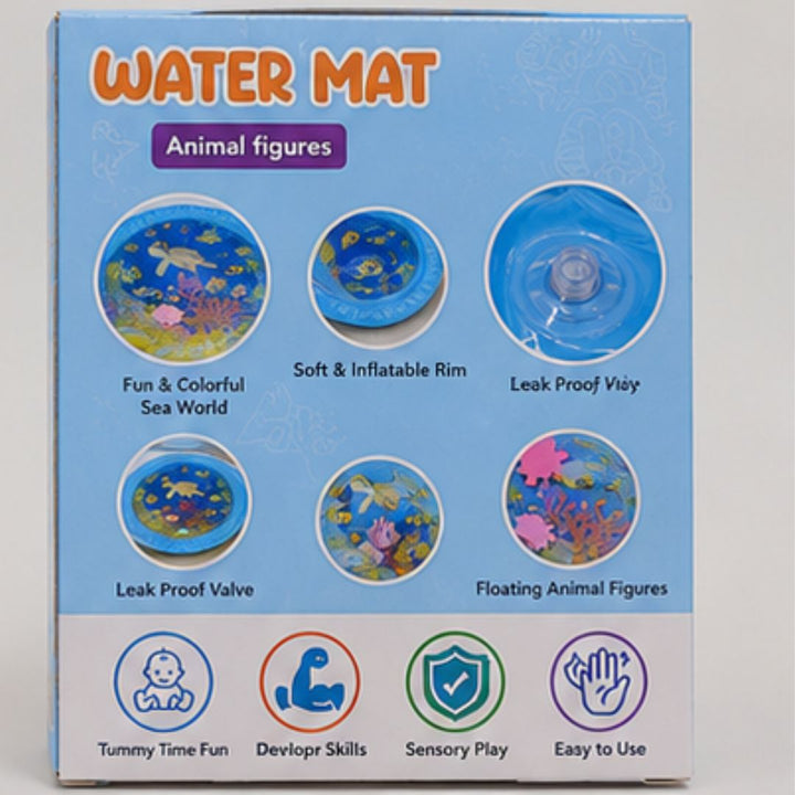 Inflatable Tummy Time Baby Water Play Mat