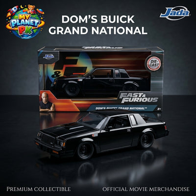 Jada Toys Fast & Furious 1:32 Dom's Buick Grand National Die-Cast Car