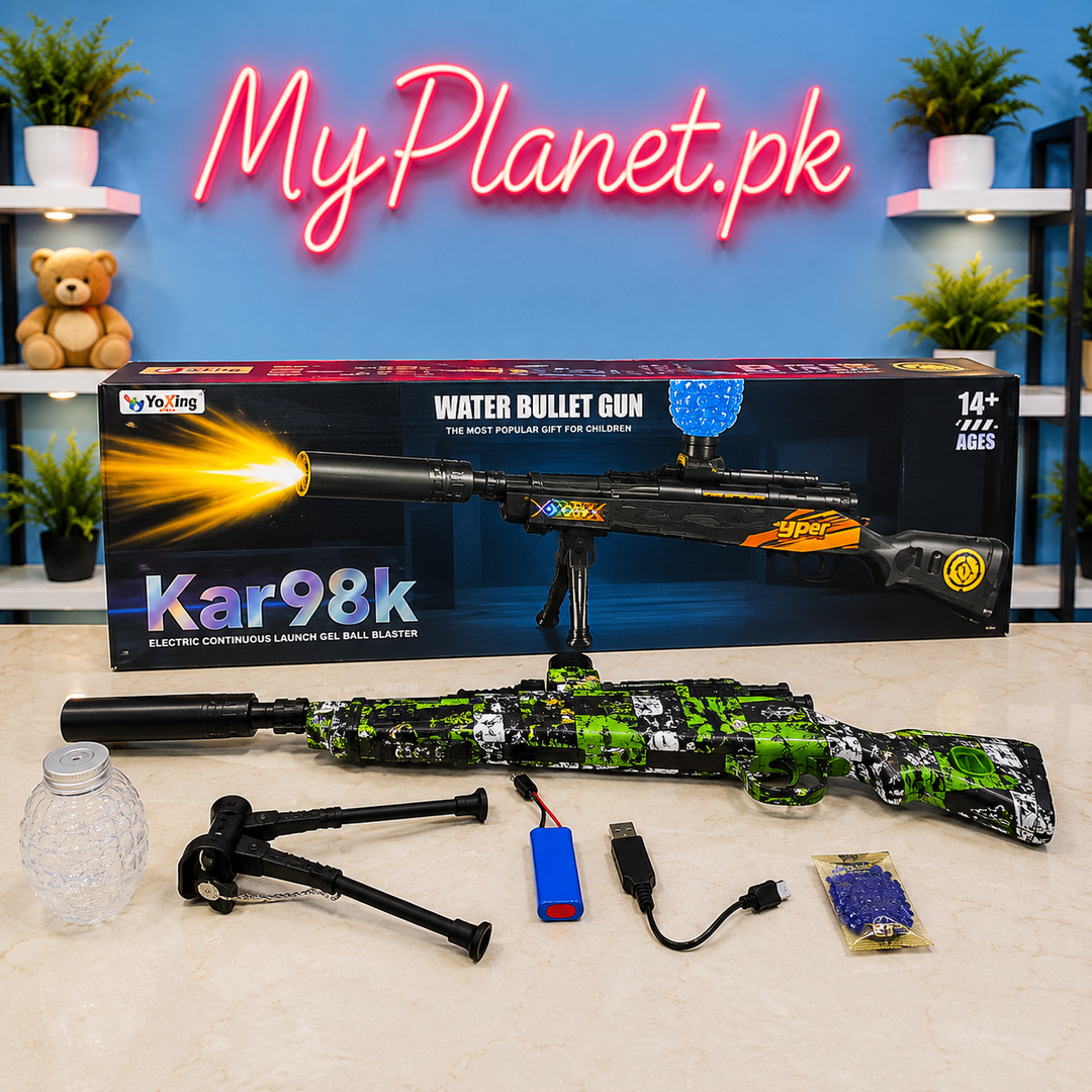 Kar98k Automatic Water Gel Ball Blaster Sniper
