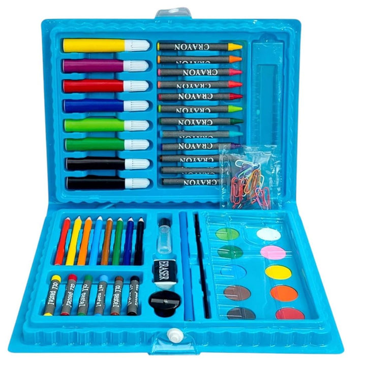 Kids Art Set Drawing &amp; Coloring Kit in Carry Case (68 PCS)
