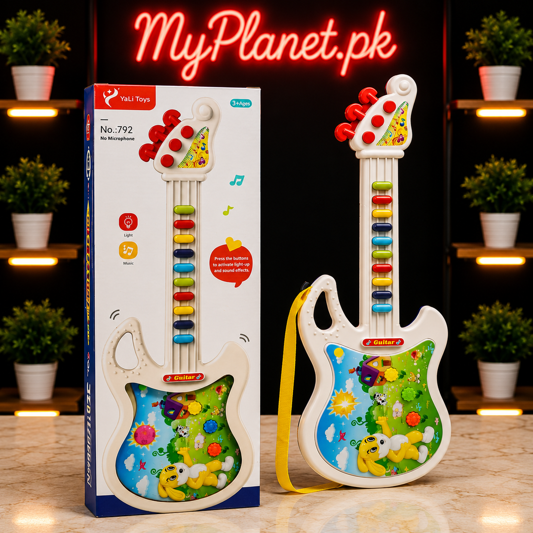 Kids Colorful Musical Guitar Toy