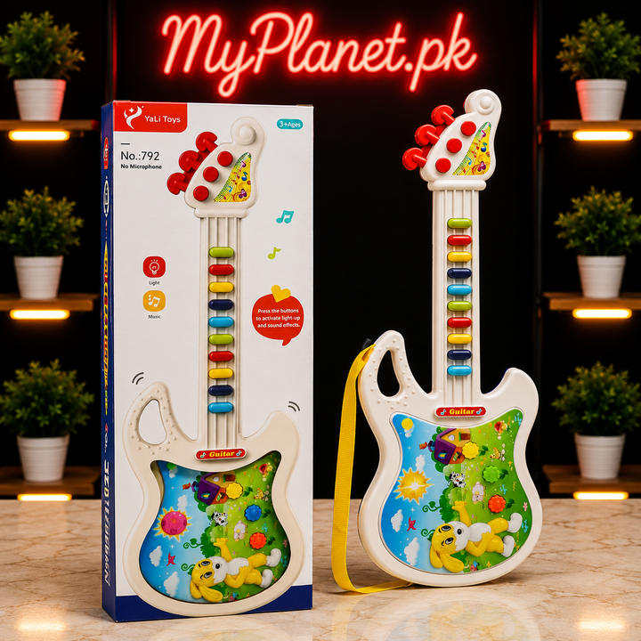 Kids Colorful Musical Guitar Toy
