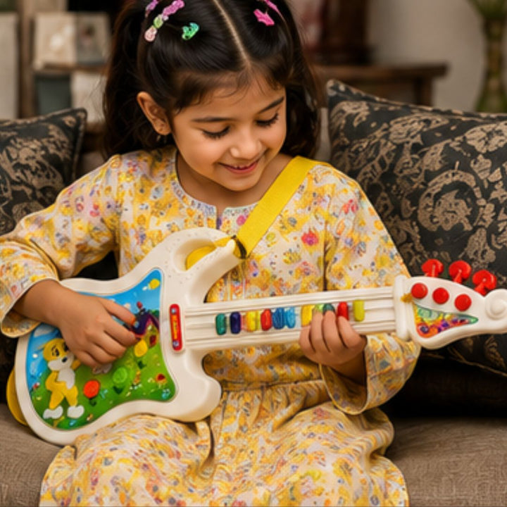Kids Colorful Musical Guitar Toy