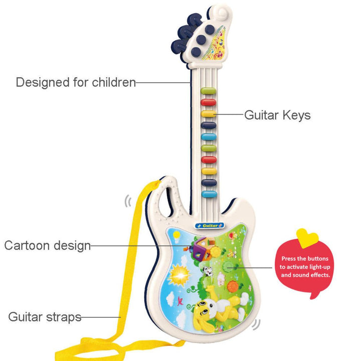 Kids Colorful Musical Guitar Toy