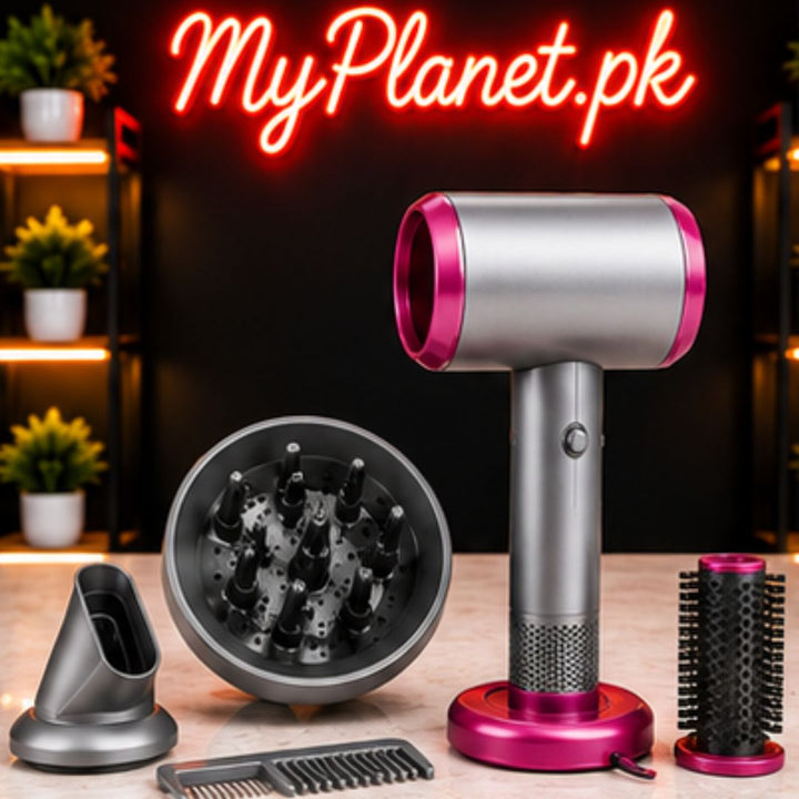 Kids Deluxe Styling Set Hair Dryer with Realistic Work