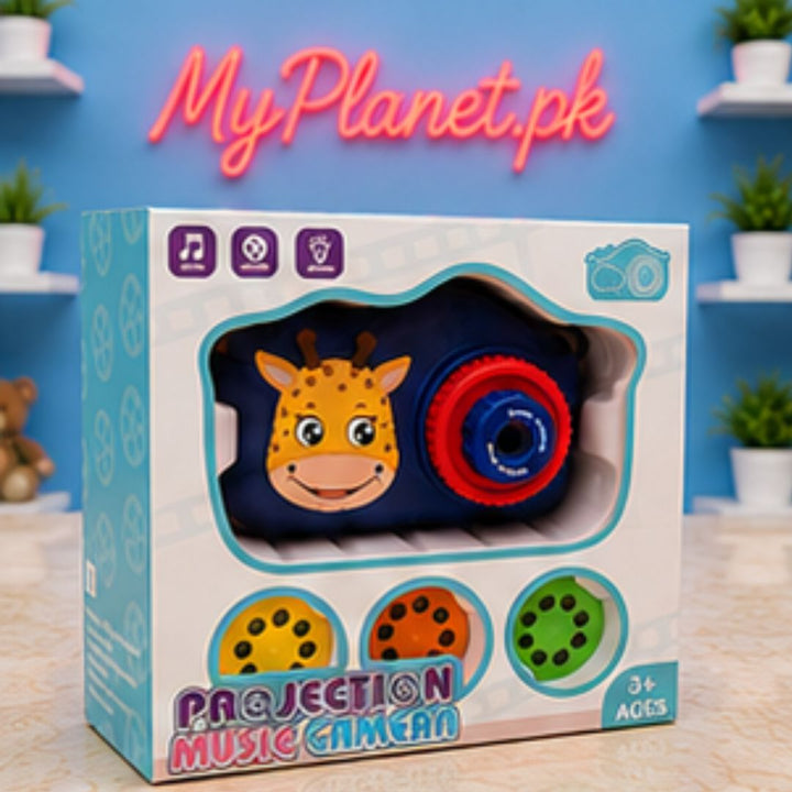 Kids Projection Music Camera with Lights