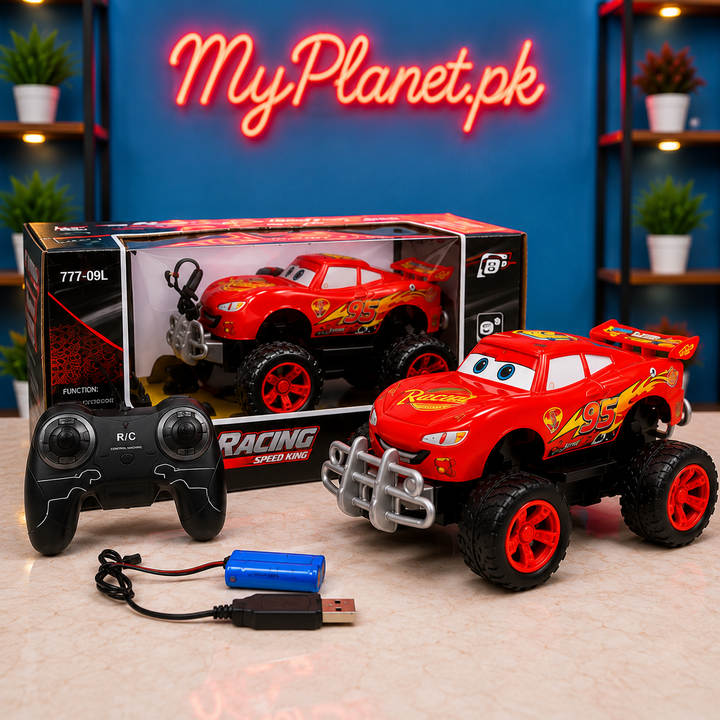 Lightning McQueen RC Off-Road Monster Truck