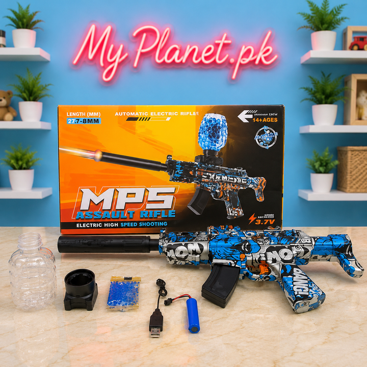 MP5 Assault Rifle Electric Gel Blaster Gun with Automatic Shooting