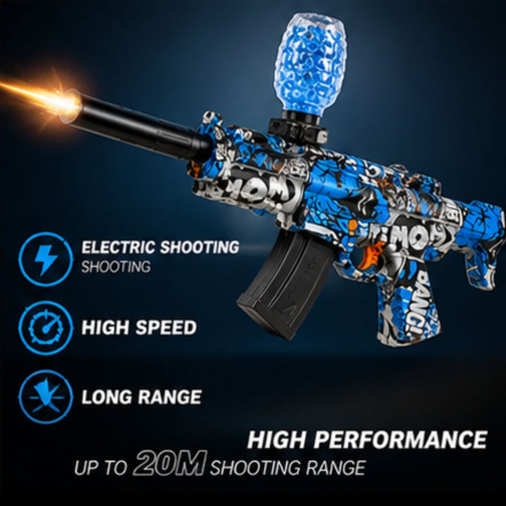 MP5 Assault Rifle Electric Gel Blaster Gun with Automatic Shooting