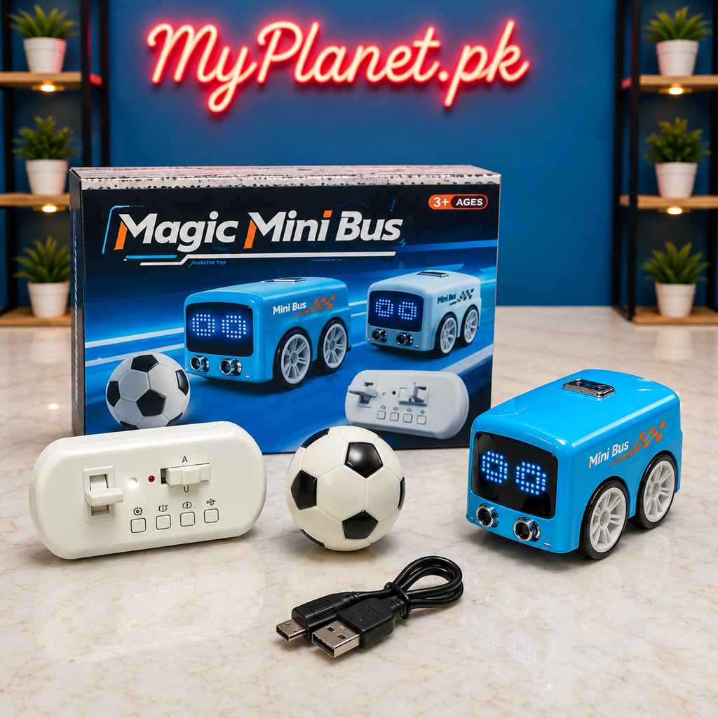 𝗠𝗮𝗴𝗶𝗰 𝗠𝗶𝗻𝗶 𝗕𝘂𝘀 𝗦𝗺𝗮𝗿𝘁 𝗥𝗖 𝗧𝗼𝘆 𝘄𝗶𝘁𝗵 𝗚𝗲𝘀𝘁𝘂𝗿𝗲 𝗦𝗲𝗻𝘀𝗶𝗻𝗴, 𝗙𝗼𝗹𝗹𝗼𝘄 𝗠𝗼𝗱𝗲 & 𝗜𝗻𝘁𝗲𝗿𝗮𝗰𝘁𝗶𝘃𝗲 𝗣𝗹𝗮𝘆