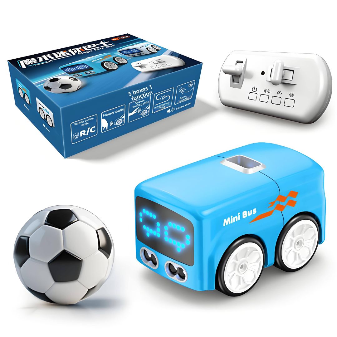 Magic Mini Bus with 2.4GHz Remote Control, Follow Mode &amp; Gesture Sensor