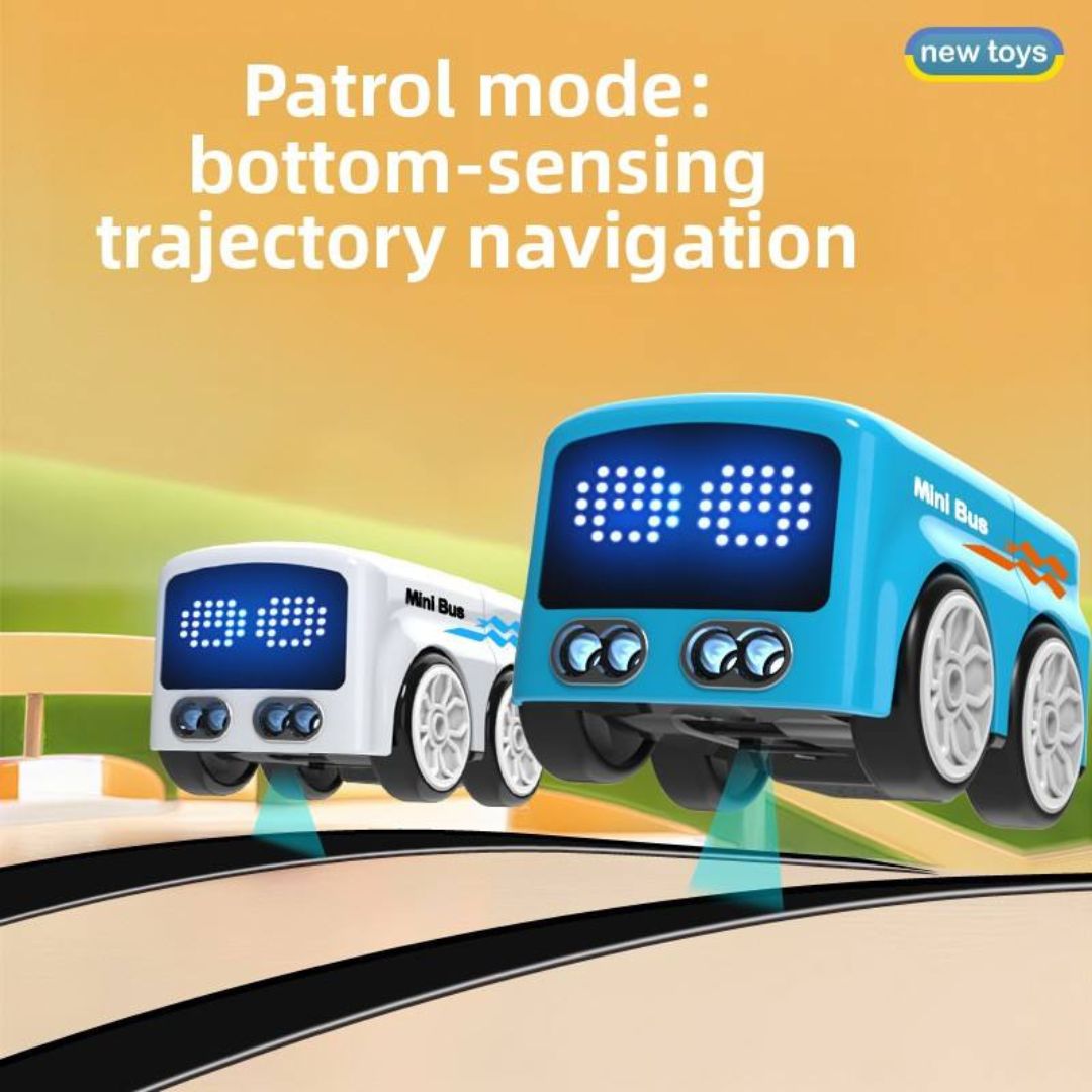 Magic Mini Bus with 2.4GHz Remote Control, Follow Mode &amp; Gesture Sensor