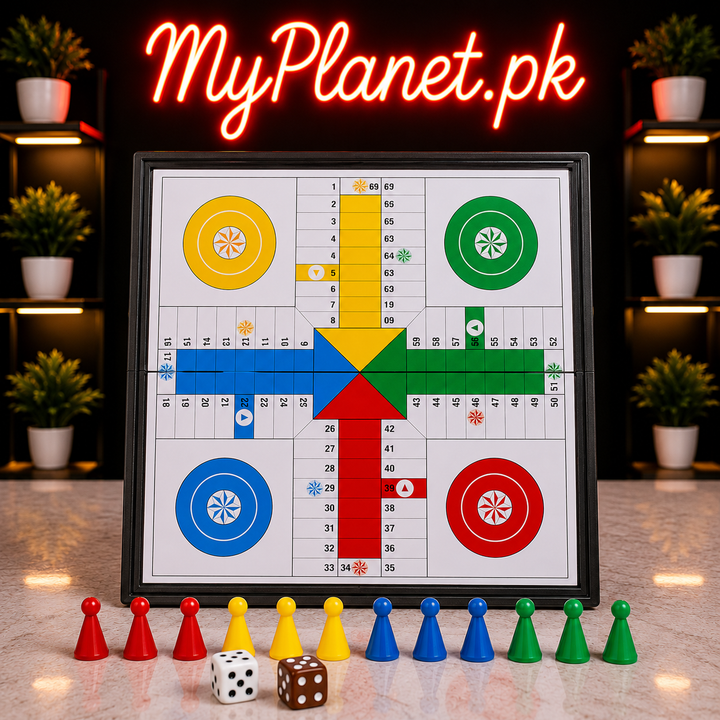 Magnetic Folding Ludo Board Game for Kids &amp; Family