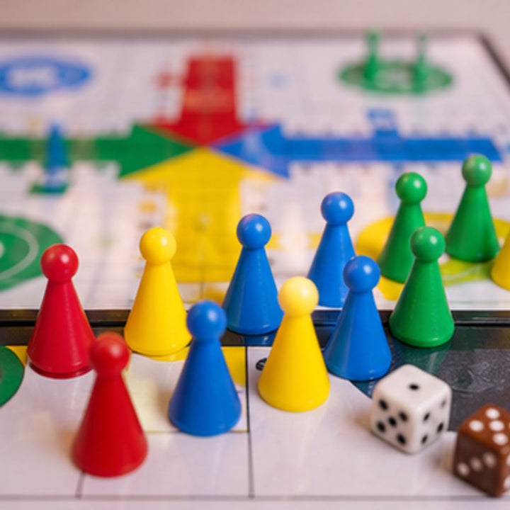 Magnetic Folding Ludo Board Game for Kids &amp; Family