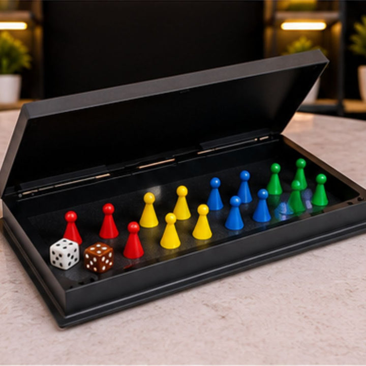 Magnetic Folding Ludo Board Game for Kids &amp; Family