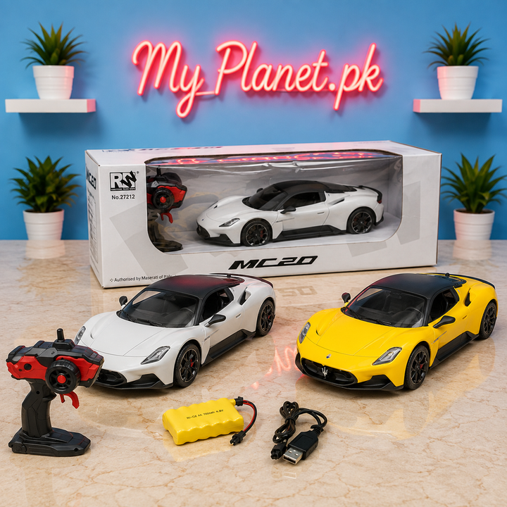 Maserati MC20 Official Style Remote Control Model Car (1:12 Scale)
